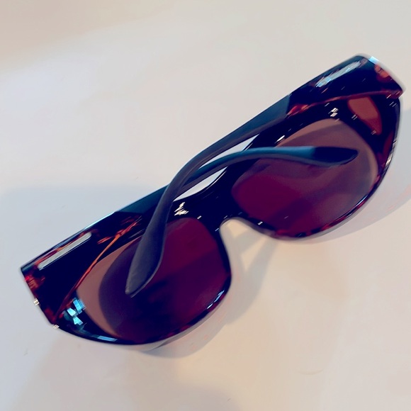 Polar Optics Polarized Unisex FO-001 Tortoise Driver Fits Over Sunglasses & Case - Picture 9 of 12